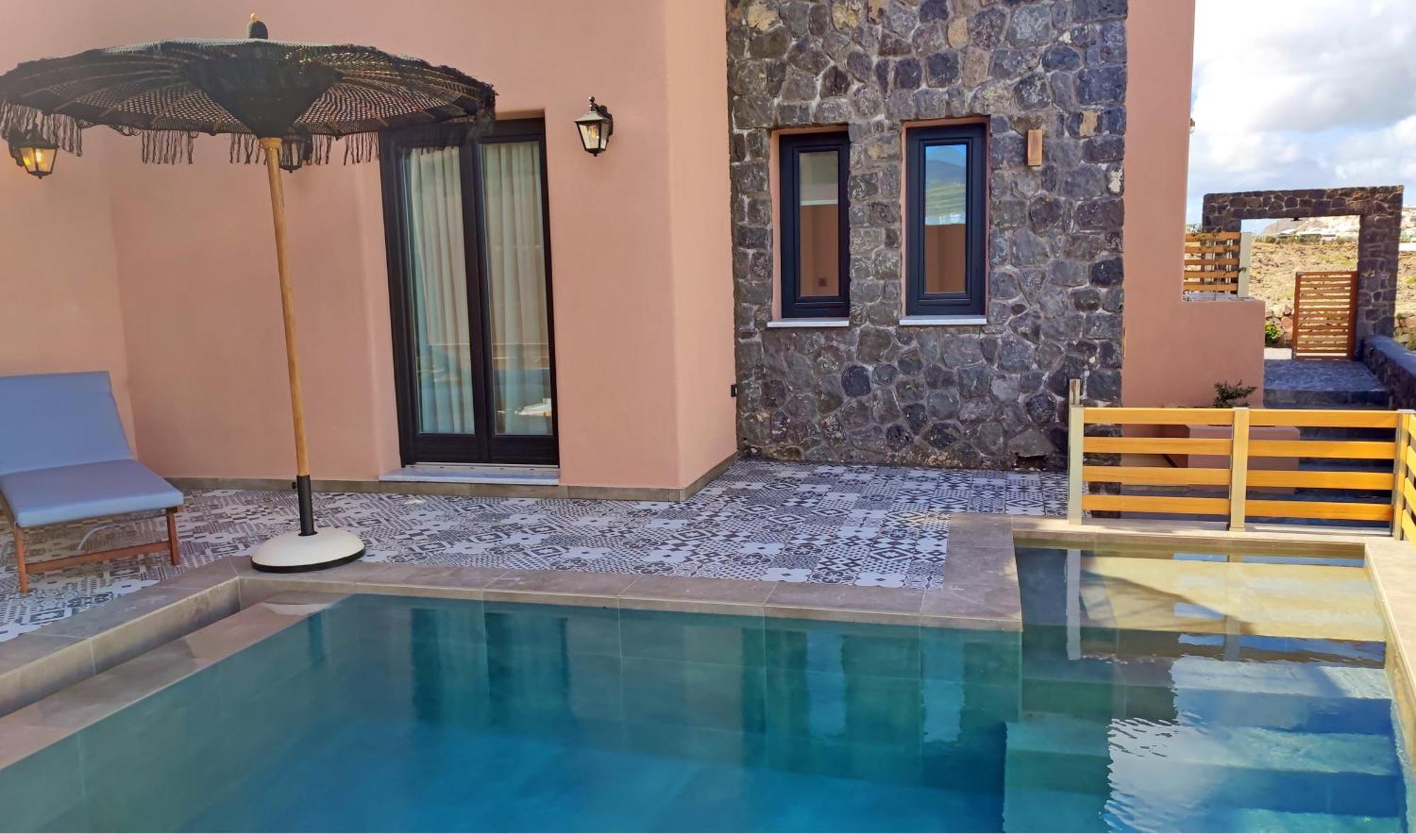 Golden Moments Luxury Stone Villas A Mesaria Exterior foto